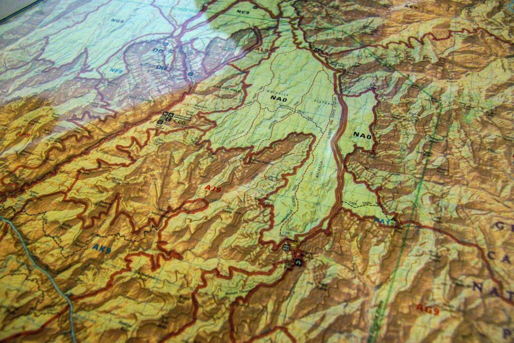 ¿Qué es un mapa topográfico?